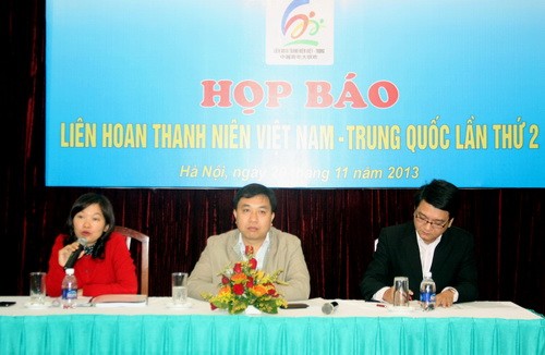 Sắp diễn ra Liên hoan Thanh niên Việt Nam - Trung Quốc lần thứ II