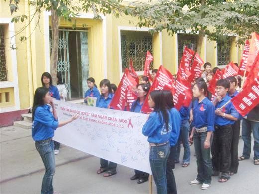 Sóc Trăng: Các trường học triển khai Tháng Hành động phòng chống HIV/AIDS