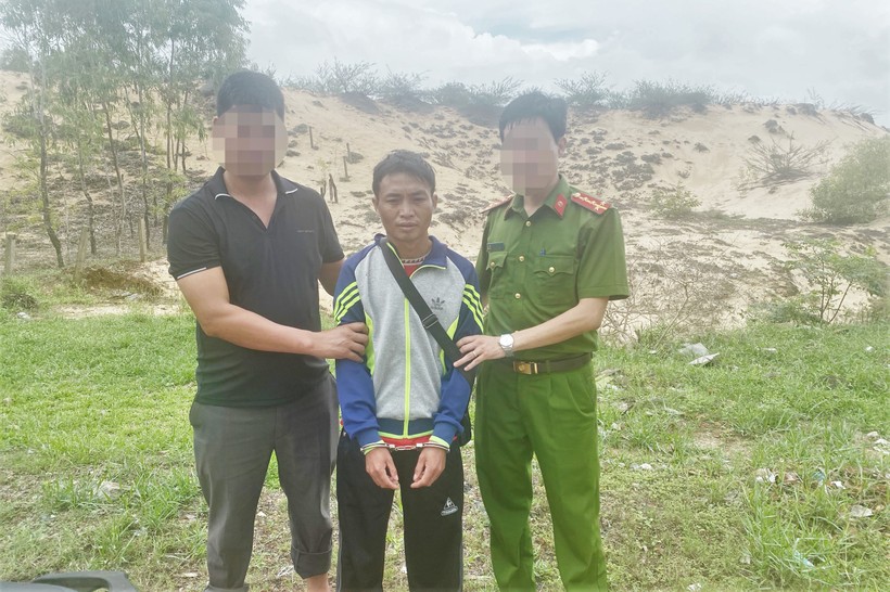 Nguyễn Văn Quyết bị bắt giữ khi đang lẩn trốn. (Ảnh: CTV)