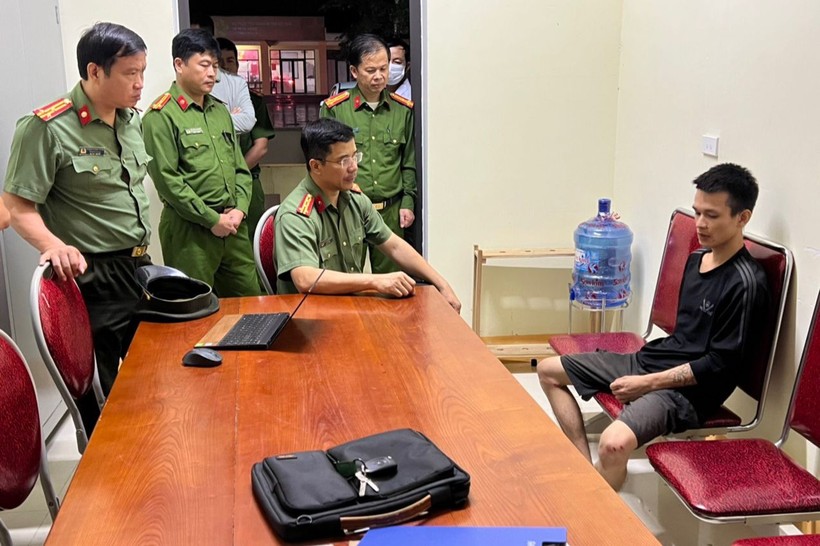 Giám đốc Công an tỉnh Hà Tĩnh trực tiếp lấy lời khai kẻ sát hại Thượng úy Trần Trung Hiếu.