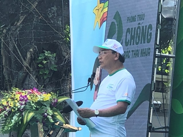 Thủ tướng Nguyễn Xuân Phúc phát biểu tại Lễ ra quân toàn quốc phong trào chống rác thải nhựa 2019