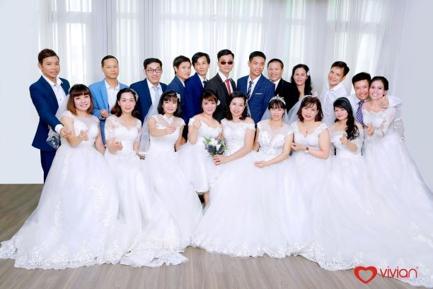 Đám cưới tập thể “Giấc mơ có thật” dành cho 65 cặp đôi là người khuyết tật trên địa bàn Hà Nội.
