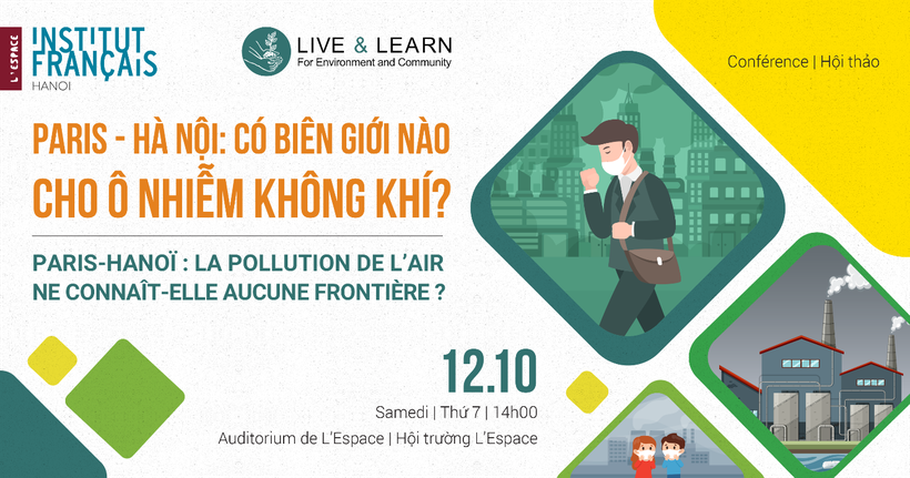 "Hà Nội – Paris: Có biên giới nào cho ô nhiễm không khí?"