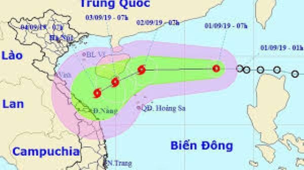 Biển Đông  sẽ xuất hiện áp thấp nhiệt đới/bão (Ảnh minh họa)