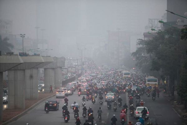 Thủ đô Hà Nội chìm trong sương mù dày đặc (Ảnh minh họa)