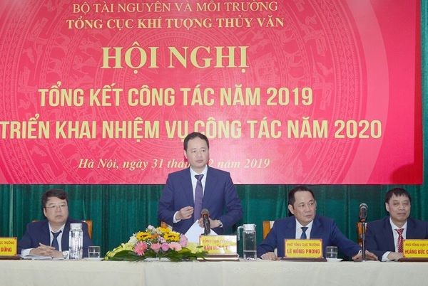Tổng cục Trưởng KTTV Trần Hồng Thái điều hành Hội nghị (ITN)