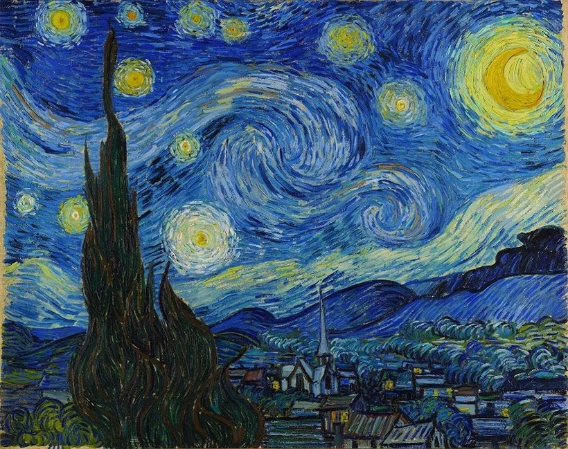 Những kiệt tác của danh họa Van Gogh luôn thu hút  người xem 