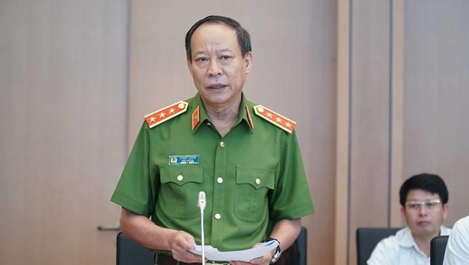 Thượng tướng Lê Quý Vương, Thứ trưởng Thường trực Bộ Công an.