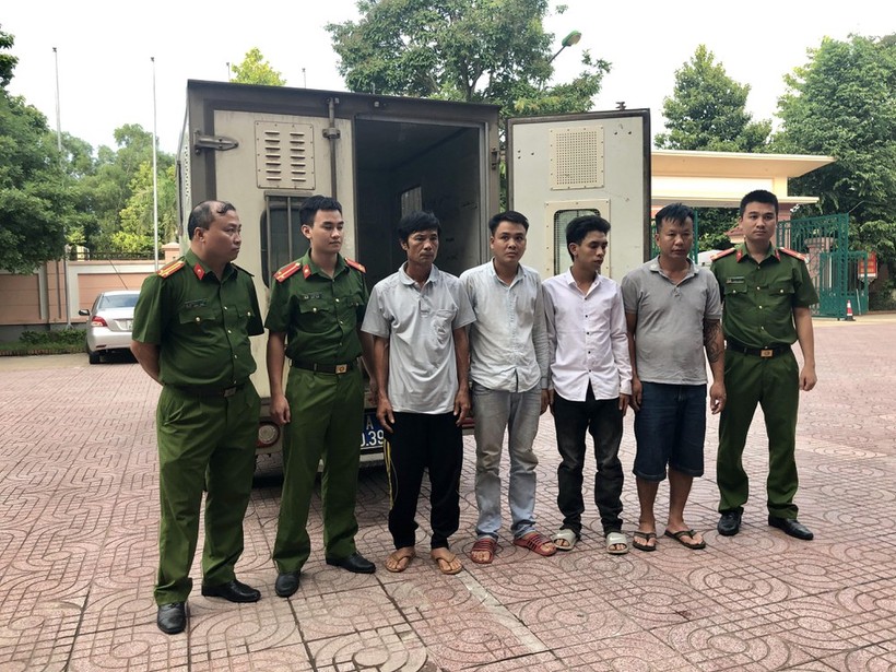 Nguyễn Văn Kế cùng 3 đối tượng truy nã bị Công an Nghệ An bắt giữ thành công.