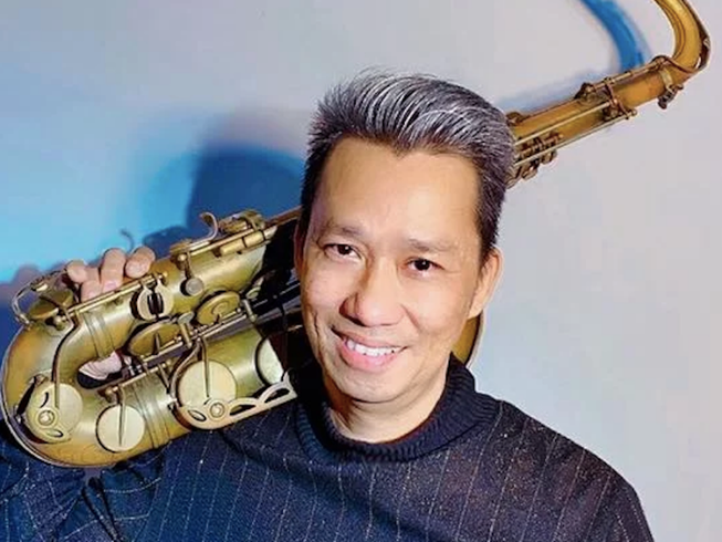 Nghệ sĩ saxophone Xuân Hiếu.