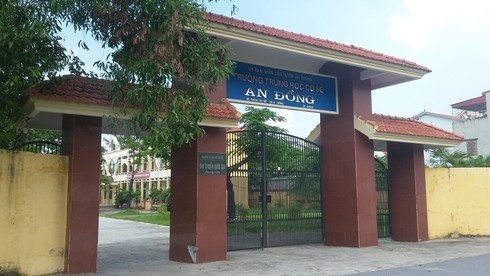 Trường THCS An Đồng.