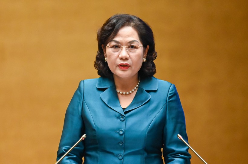 Thống đốc Ngân hàng Nhà nước Việt Nam Nguyễn Thị Hồng.