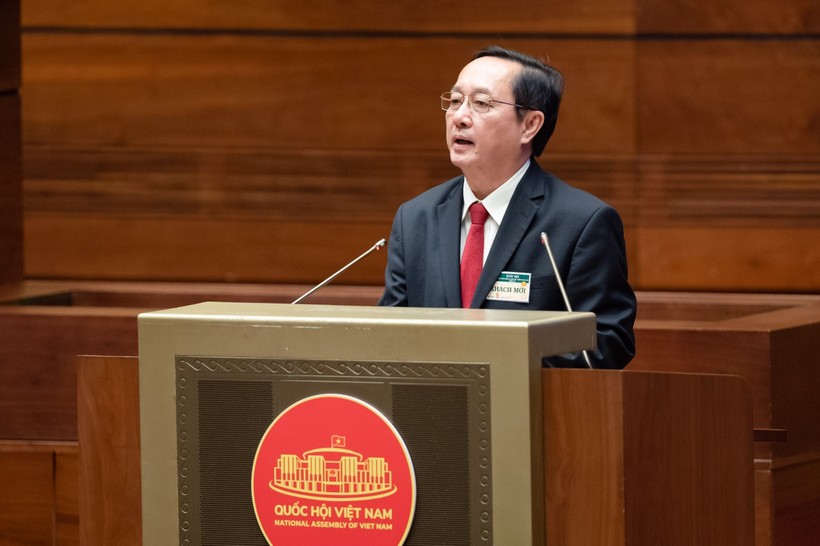 Bộ trưởng Bộ Khoa học và Công nghệ Huỳnh Thành Đạt. 