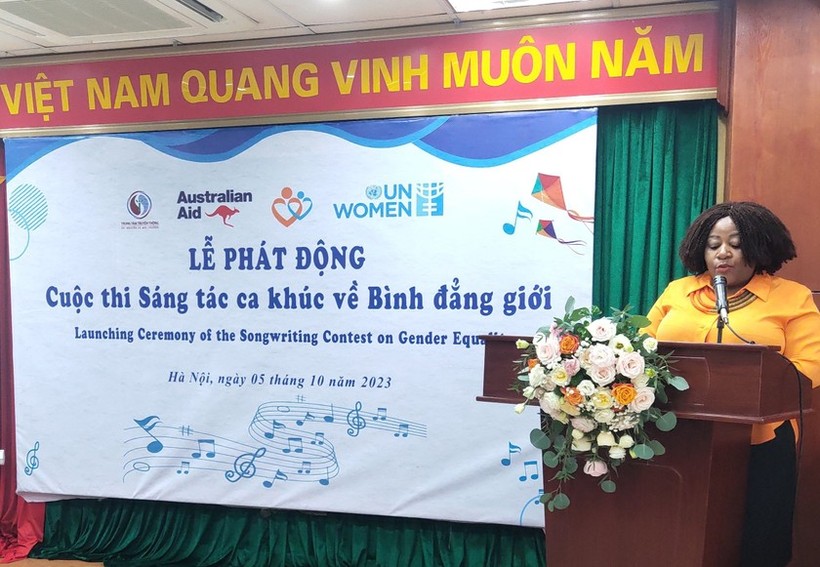 Bà Caroline Nyamayemombe - Quyền Trưởng Văn phòng UN Women Việt Nam. 