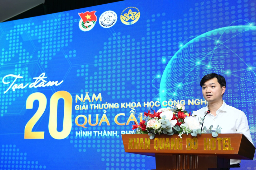 Anh Nguyễn Minh Triết, Bí thư Trung ương Đoàn, Chủ tịch Trung ương Hội Sinh viên Việt Nam. 
