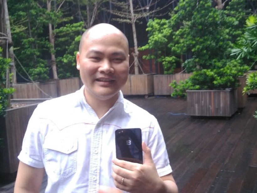 Ông Nguyễn Tử Quảng – CEO Tập đoàn Công nghệ Bkav, “cha đẻ” của chiếc Bphone 2017 mới ra mắt