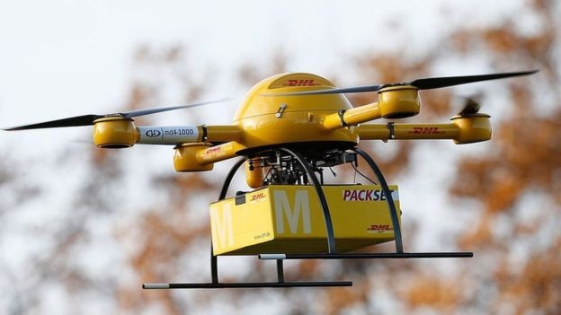 Các công ty đã dùng drone để chuyển hàng