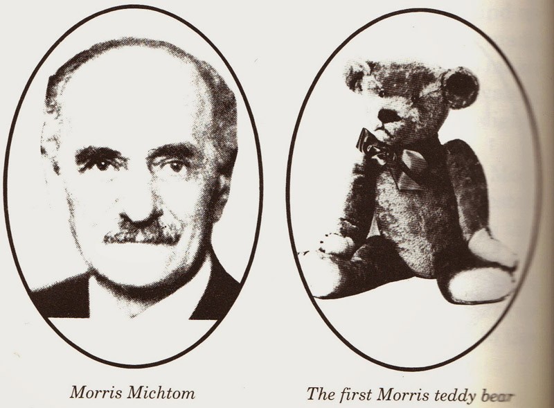 Morris Michtom và con gấu bông đầu tiên do ông làm