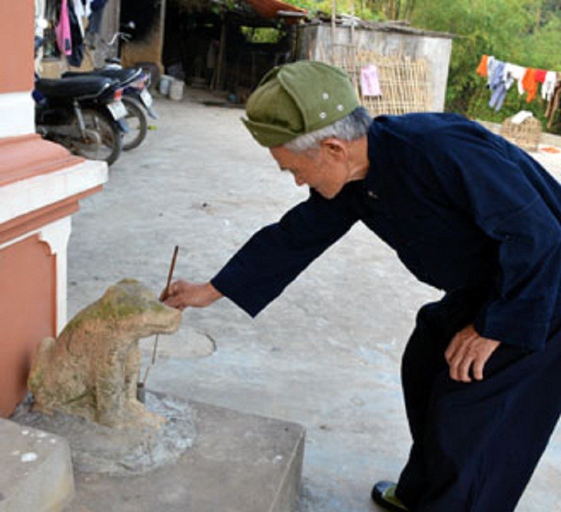 Chó đá của dân tộc Nùng ở huyện Lộc Bình 