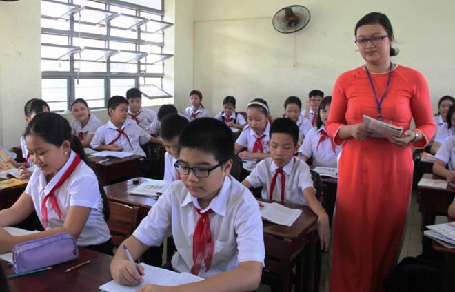 Một tiết học ở Trường THCS Nguyễn Huệ - Đà Nẵng