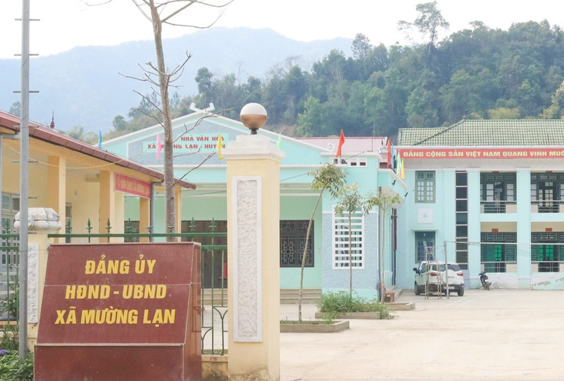 Trụ sở UBND xã Mường Lạn, huyện Sốp Cộp.