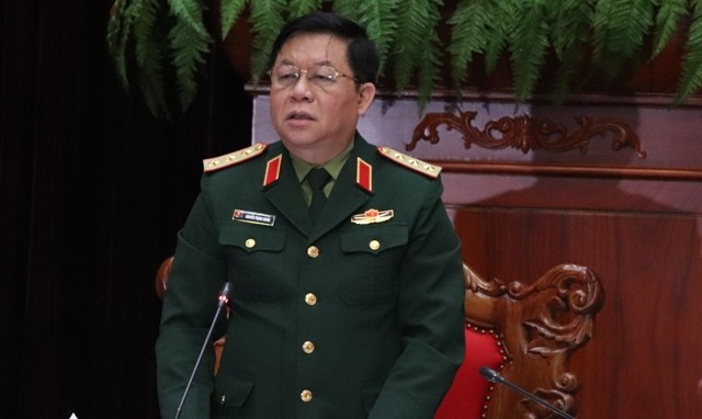 Thượng tướng Nguyễn Trọng Nghĩa chủ trì hội nghị