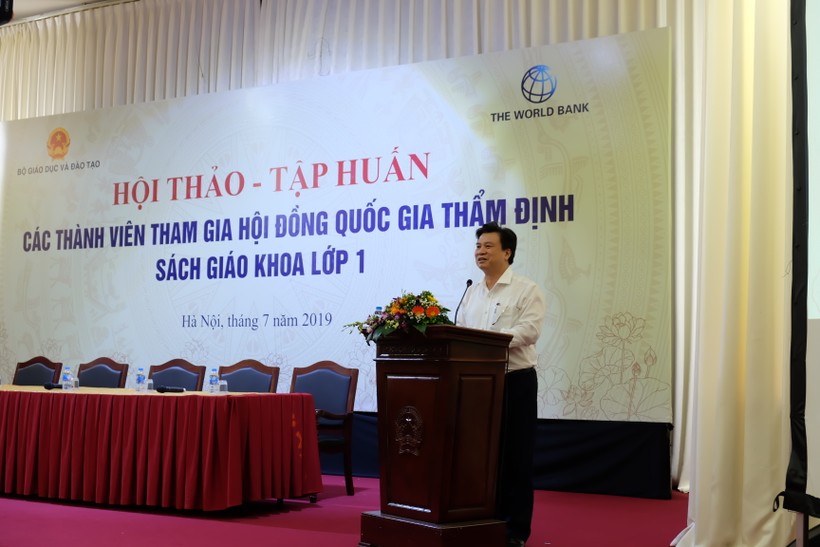 Thứ trưởng Nguyễn Hữu Độ phát biểu tại Hội thảo - Tập huấn.