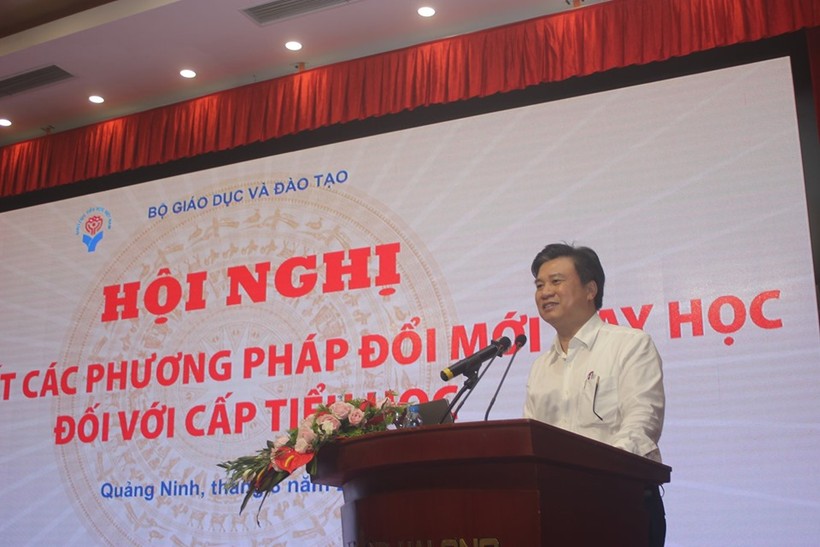 Thứ trưởng Nguyễn Hữu Độ dự và phát biểu tại Hội nghị.