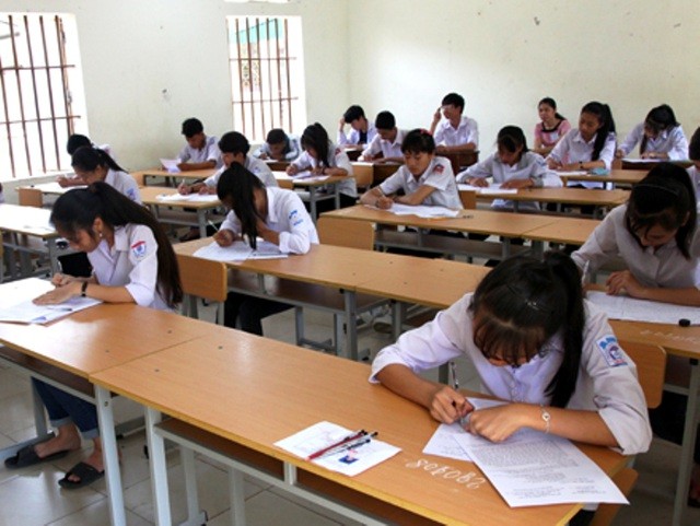 Kỳ thi tuyển sinh lớp 10 tỉnh Ninh Bình có trên 11 nghìn thí sinh. (Ảnh minh họa)