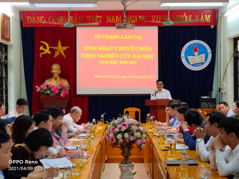Hoạt động bồi dưỡng GV tại Lào Cai triển khai CT, SGK mới (Trước khi có dịch Covid-19)