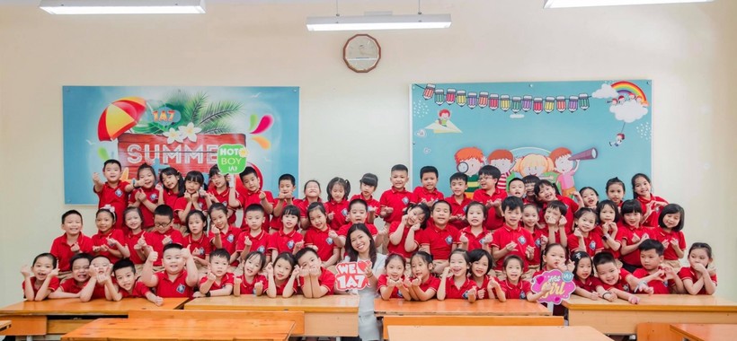 Lớp học hạnh phúc của cô giáo Đỗ Huyền Trang - Trường TH Phan Đình Giót (Thanh Xuân- Hà Nội)