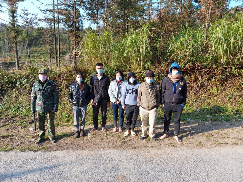 BĐBP tỉnh Hà Giang đã bắt giữ 14 công dân nhập cảnh trái phép trong ngày 4 và 5/12