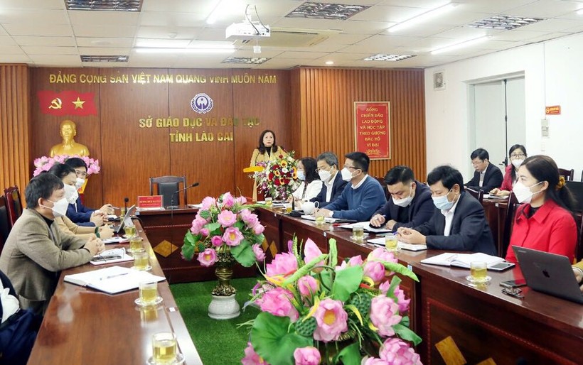 Sở GD&ĐT Lào Cai, đơn vị được giao làm Trưởng cụm thi đua số 4 gồm 7 tỉnh miền núi phía Bắc.