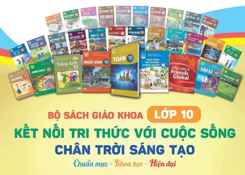 Bộ sách giáo khoa lớp 10 của Nhà xuất bản Giáo dục Việt Nam. 