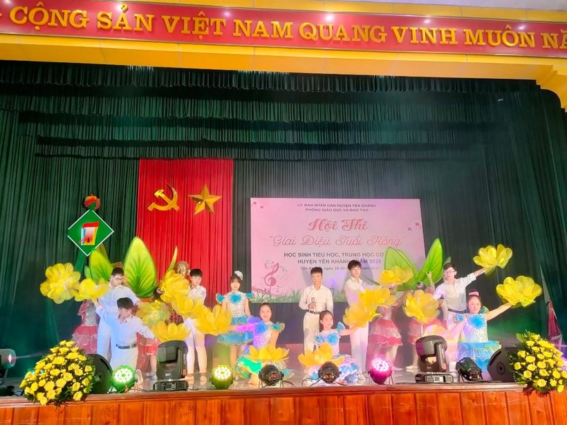 Hội thi "Giai điệu tuổi hồng" học sinh Ninh Bình sẽ khai mạc vào 14/10.