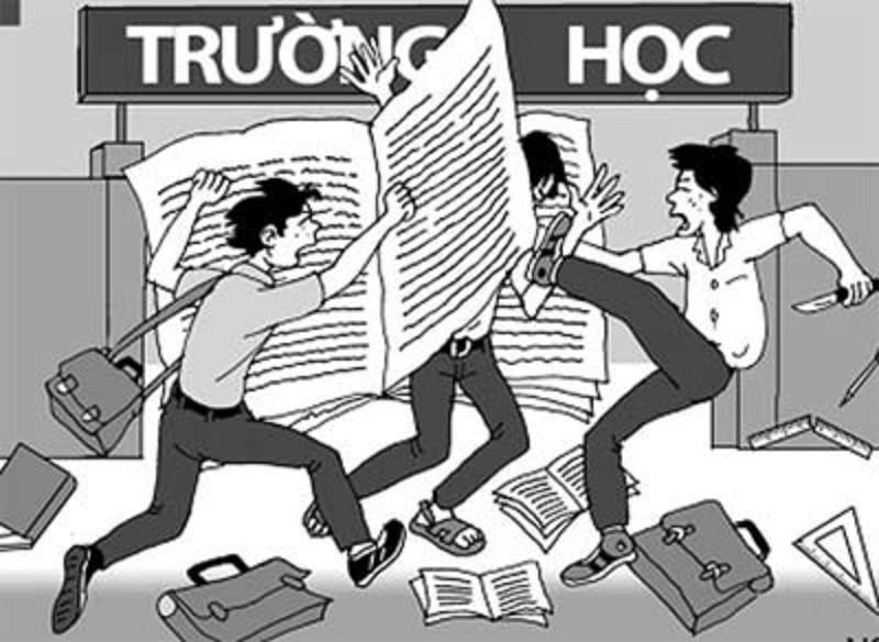 Tình trạng bạo lực ở học sinh tại Thừa Thiên - Huế ngày càng diễn ra nhiều (Ảnh: minh họa).