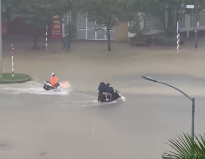 Dự báo trong 10 ngày tới ở tỉnh Thừa Thiên - Huế có mưa lớn, dễ khả năng gây ngập lụt (Ảnh: T.T).