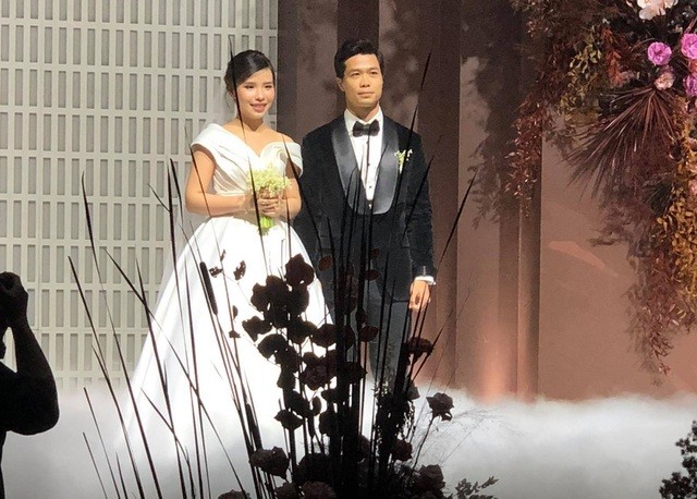 Loạt ảnh hiếm hoi của đám cưới Công Phượng - Viên Minh