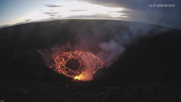 "Hồ nước tử thần" ở khu vực núi lửa Kilauea ở Hawaii, Mỹ có biến mất bí ẩn?