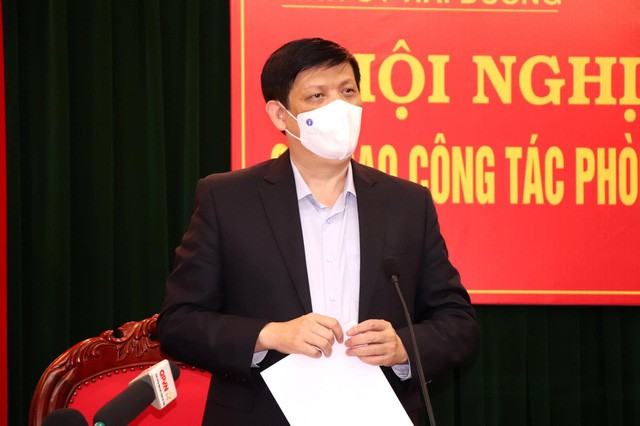 Bộ trưởng Bộ Y tế Nguyễn Thanh Long. Ảnh: Bộ Y tế