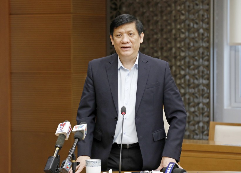 Bộ trưởng Bộ Y tế Nguyễn Thanh Long. Ảnh VGP