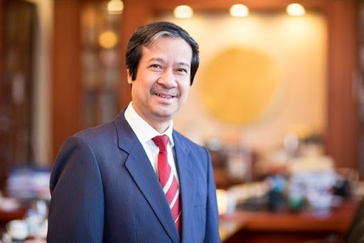 Giám đốc  ĐHQG Hà Nội Nguyễn Kim Sơn. Ảnh: Tiền Phong.