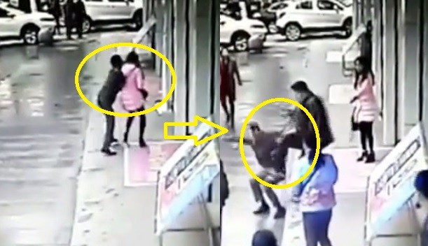 Video: Người đàn ông nghĩa hiệp giúp cô gái thoát khỏi tên cướp giữa phố đông người