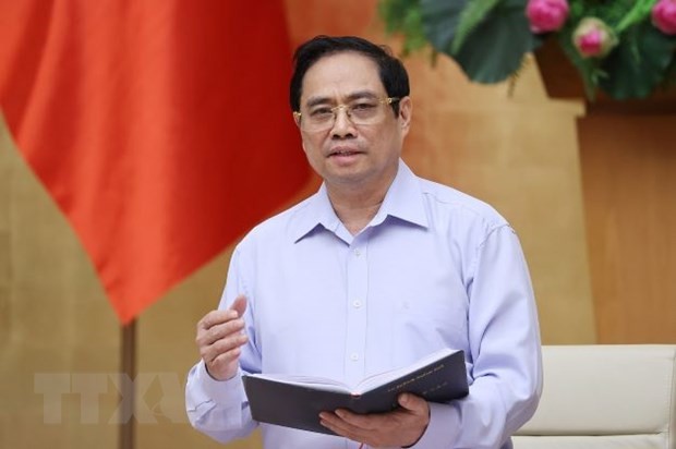 Thủ tướng Phạm Minh Chính. Ảnh: Dương Giang/TTXVN.

