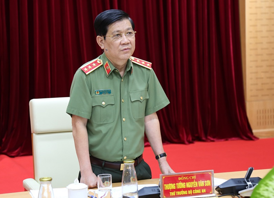Thượng tướng Nguyễn Văn Sơn. Nguồn: VGP.