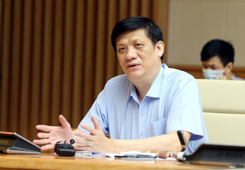 Bộ trưởng Bộ Y tế Nguyễn Thanh Long.  Ảnh: VGP/Đình Nam. 