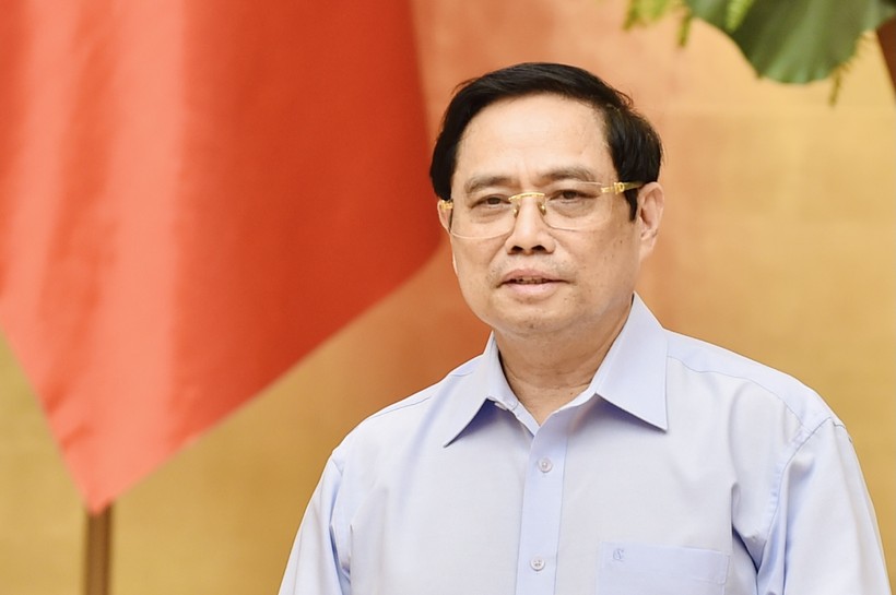 Thủ tướng Phạm Minh Chính. Ảnh: VGP/Nhật Bắc.