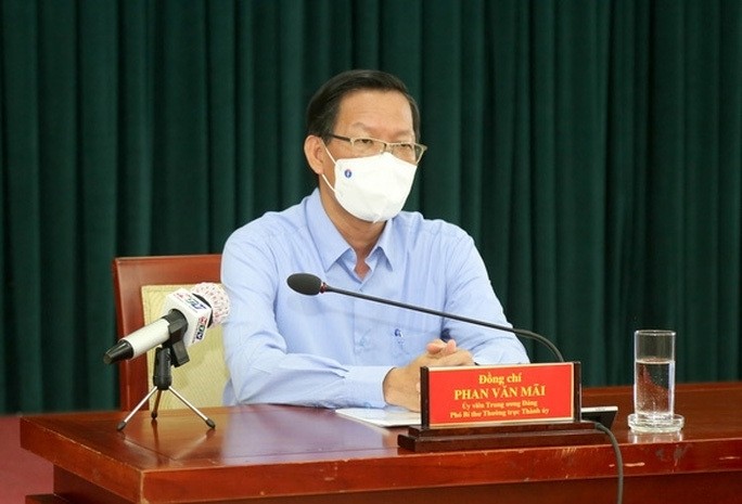 Ông Phan Văn Mãi - Phó Bí thư Thường trực Thành ủy TP Hồ Chí Minh. Ảnh: VTC.
