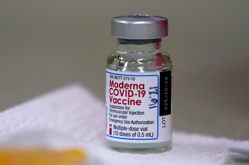 Vắc xin Moderna phòng Covid-19. Ảnh minh họa: BYT.