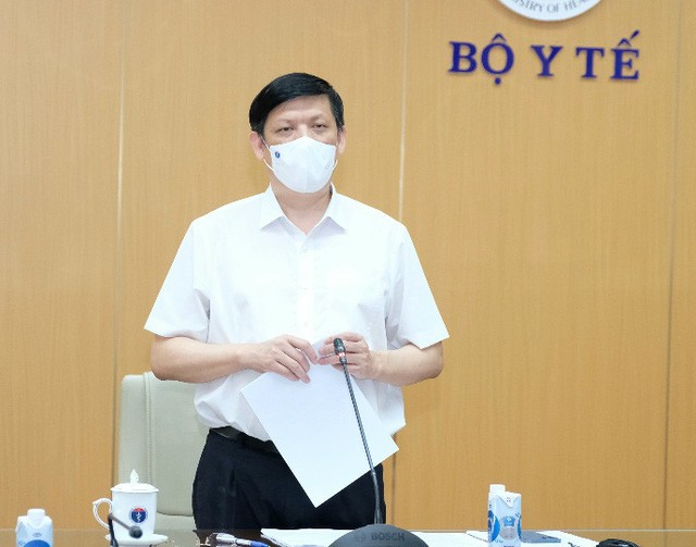 Bộ trưởng Bộ Y tế Nguyễn Thanh Long. Ảnh: Võ Thu.